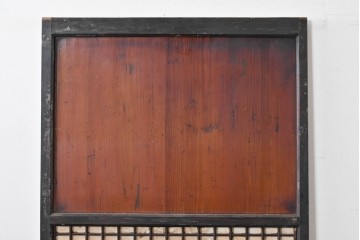 アンティーク建具　古民家スタイルや和モダンインテリアに映える障子帯戸1枚　(R-085416)