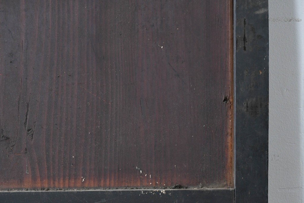 アンティーク建具　古民家スタイルや和モダンインテリアに映える障子帯戸1枚　(R-085416)