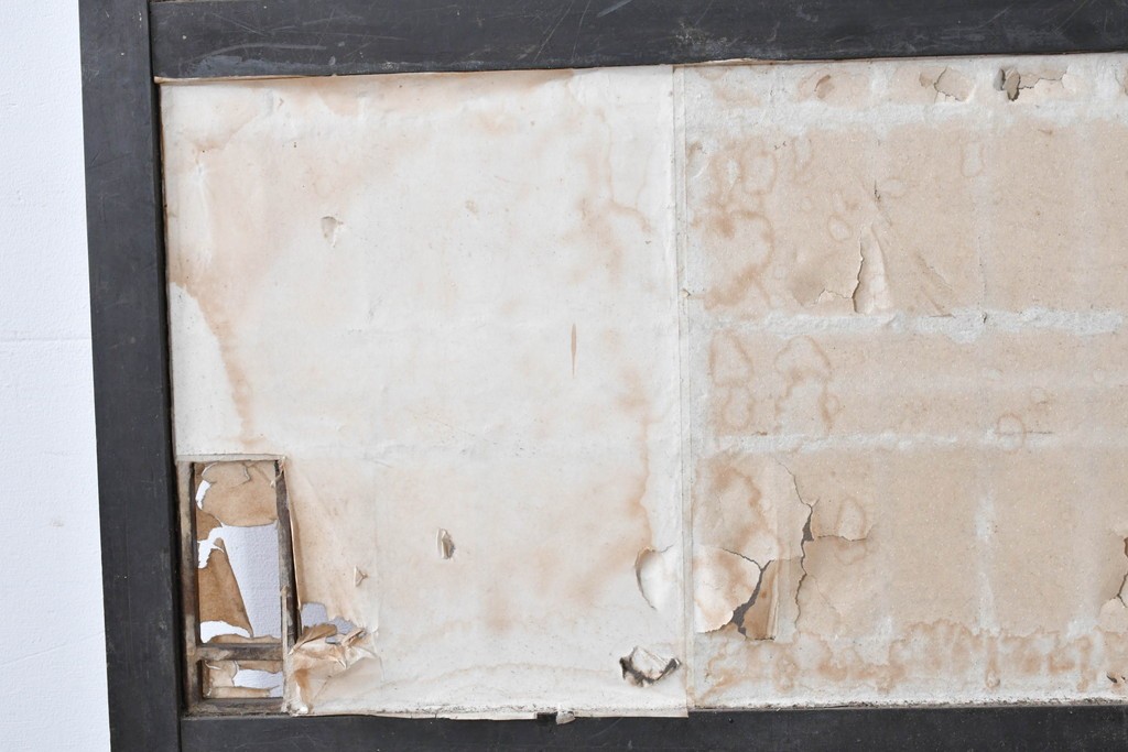 アンティーク建具　古民家スタイルや和モダンインテリアに映える障子帯戸1枚　(R-085416)