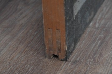 アンティーク建具　古民家スタイルや和モダンインテリアに映える障子帯戸1枚　(R-085416)