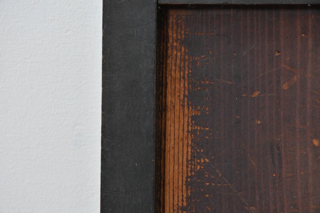 アンティーク建具　古民家スタイルや和モダンインテリアに映える障子帯戸1枚　(R-085416)