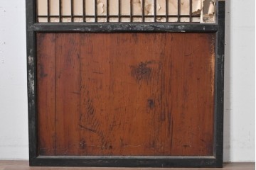 アンティーク建具　古民家スタイルや和モダンインテリアに映える障子帯戸1枚　(R-085416)