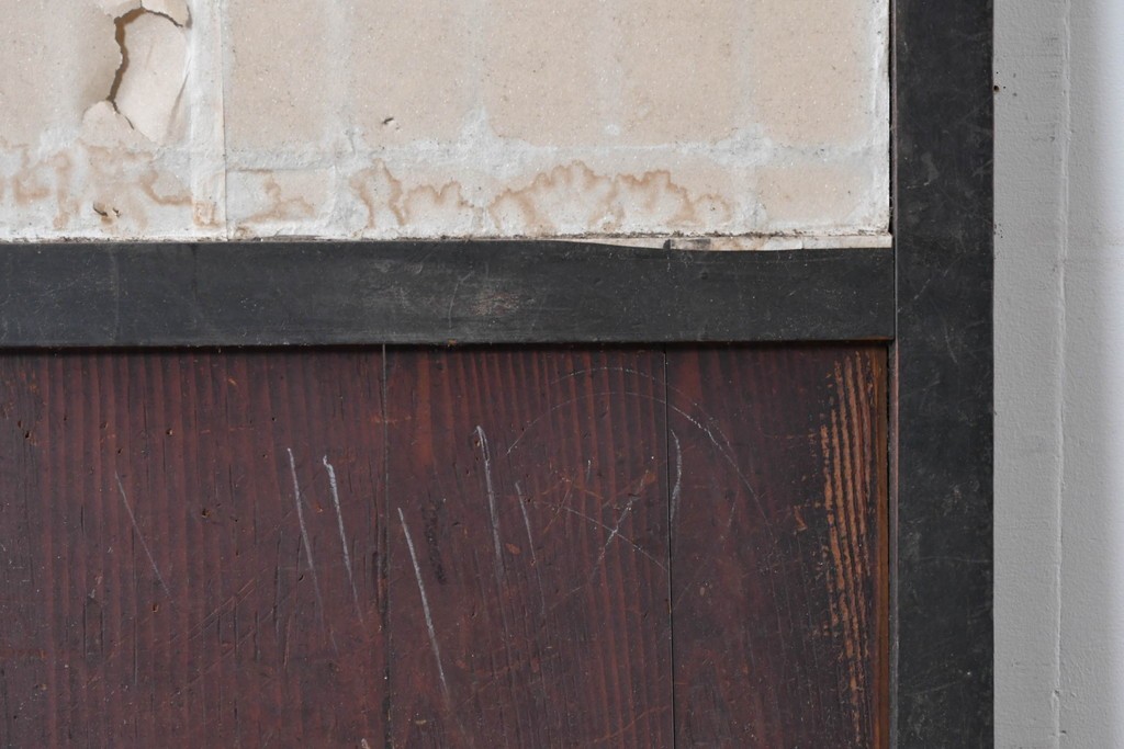 アンティーク建具　古民家スタイルや和モダンインテリアに映える障子帯戸1枚　(R-085416)