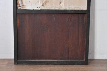 アンティーク建具　古民家スタイルや和モダンインテリアに映える障子帯戸1枚　(R-085416)
