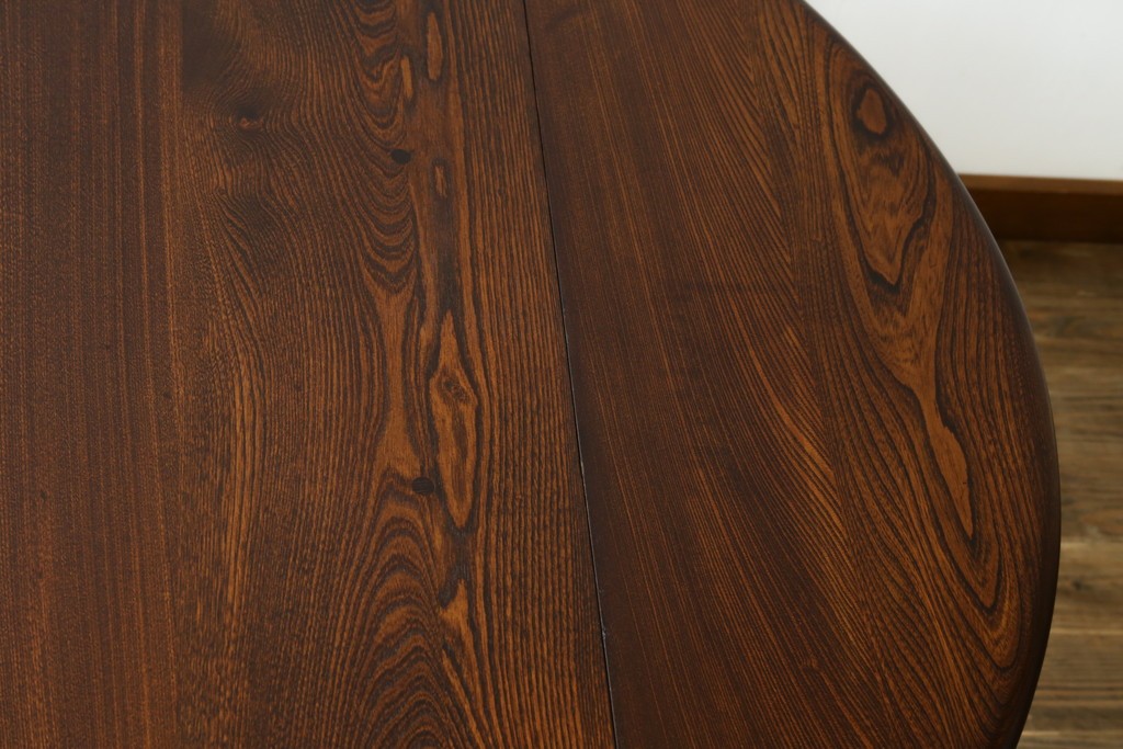 イギリスヴィンテージ　アーコール(ERCOL)　シンプルで機能性の良いバタフライテーブル　(R-085424)