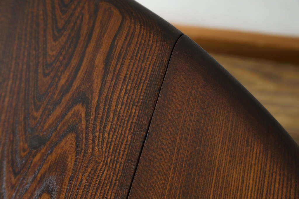 イギリスヴィンテージ　アーコール(ERCOL)　シンプルで機能性の良いバタフライテーブル　(R-085424)