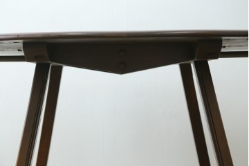 イギリスヴィンテージ　アーコール(ERCOL)　シンプルで機能性の良いバタフライテーブル　(R-085424)