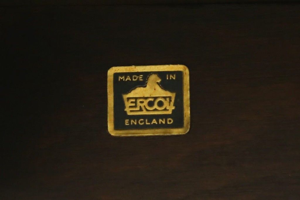 イギリスヴィンテージ　アーコール(ERCOL)　シンプルで機能性の良いバタフライテーブル　(R-085424)