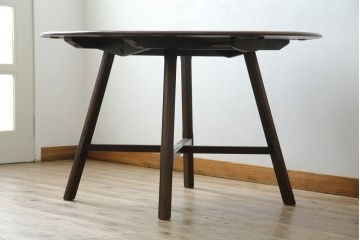 イギリスヴィンテージ　アーコール(ERCOL)　シンプルで機能性の良いバタフライテーブル　(R-085424)