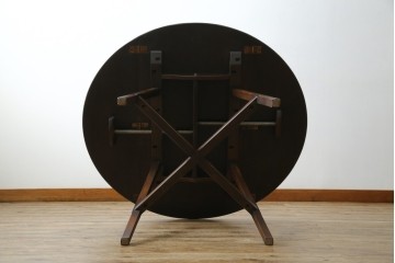 イギリスヴィンテージ　アーコール(ERCOL)　シンプルで機能性の良いバタフライテーブル　(R-085424)