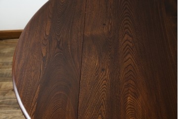 イギリスヴィンテージ　アーコール(ERCOL)　シンプルで機能性の良いバタフライテーブル　(R-085424)