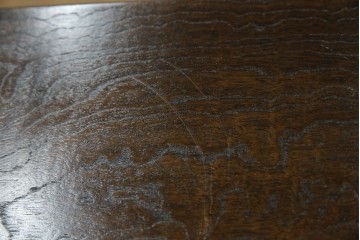 中古　美品　良品　国産　職人手作り品　前面格子戸の水屋箪笥食器棚　定価推定約25万円以上　(R-085425)