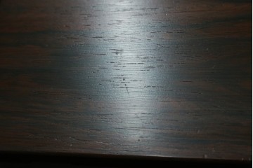 和製ヴィンテージ　美品　山品木工(YAMASHINA)　ローズウッド　上質な木目のスタイリッシュなライティングビューロー　(R-085429)