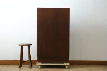和製ヴィンテージ　美品　山品木工(YAMASHINA)　ローズウッド　上質な木目のスタイリッシュなライティングビューロー　(R-085429)