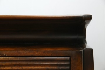 中古　美品　THEODORE ALEXANDER(セオドア・アレキサンダー)　造形美あふれる凝ったデザインの両袖机　定価推定約200万円前後　(R-085430)