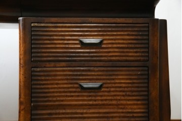 中古　美品　THEODORE ALEXANDER(セオドア・アレキサンダー)　造形美あふれる凝ったデザインの両袖机　定価推定約200万円前後　(R-085430)