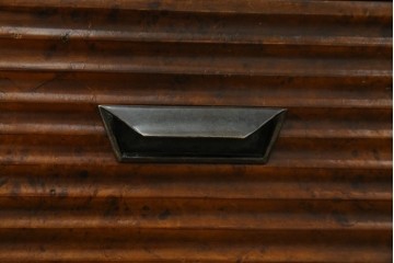 中古　美品　THEODORE ALEXANDER(セオドア・アレキサンダー)　造形美あふれる凝ったデザインの両袖机　定価推定約200万円前後　(R-085430)