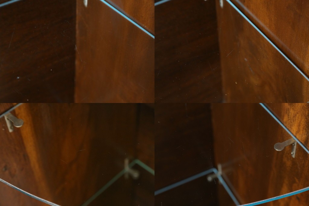 イギリスアンティーク　高級品!!　Lloyd’s Antiques(ロイズアンティークス)　マホガニー材　クラシカルなサイドバイサイドビューローブックケース　(R-085432)