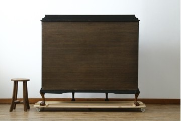 イギリスアンティーク　高級品!!　Lloyd’s Antiques(ロイズアンティークス)　マホガニー材　クラシカルなサイドバイサイドビューローブックケース　(R-085432)