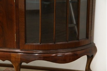 イギリスアンティーク　高級品‼　Lloyd’s Antiques(ロイズアンティークス)　マホガニー材　クラシカルなサイドバイサイドビューローブックケース　(R-085432)