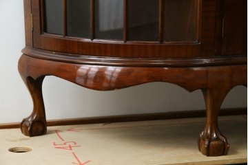 イギリスアンティーク　高級品‼　Lloyd’s Antiques(ロイズアンティークス)　マホガニー材　クラシカルなサイドバイサイドビューローブックケース　(R-085432)