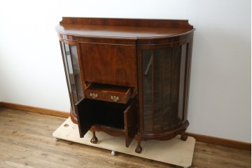 イギリスアンティーク　高級品‼　Lloyd’s Antiques(ロイズアンティークス)　マホガニー材　クラシカルなサイドバイサイドビューローブックケース　(R-085432)