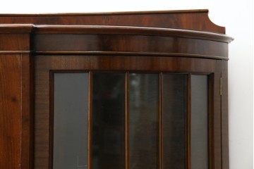 イギリスアンティーク　高級品‼　Lloyd’s Antiques(ロイズアンティークス)　マホガニー材　クラシカルなサイドバイサイドビューローブックケース　(R-085432)