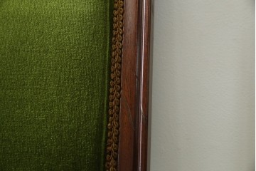 中古　美品　神戸洋家具　メープル不二屋　上品な佇まいが魅力的なダイニングチェア2脚セット　(R-085443)