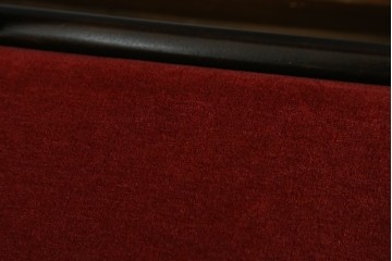 中古　松本民芸家具　#77型曲肘イスIII　なめらかな曲肘と直線的な背板の対比が美しい長椅子　定価約40万円　(R-085448)
