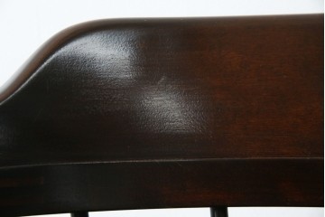 中古　美品　松本民芸家具　#91型　重厚感と品格を備えたキャプテンチェア　定価約13万円　(R-085449)