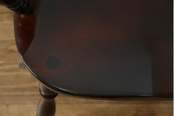 中古　美品　松本民芸家具　#91型　重厚感と品格を備えたキャプテンチェア　定価約13万円　(R-085449)