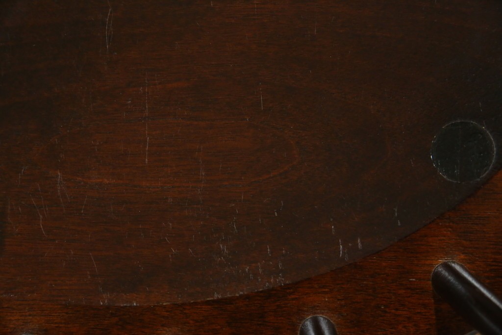 中古　美品　松本民芸家具　#91型　重厚感と品格を備えたキャプテンチェア　定価約13万円　(R-085449)