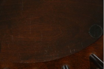 中古　美品　松本民芸家具　#91型　重厚感と品格を備えたキャプテンチェア　定価約13万円　(R-085449)