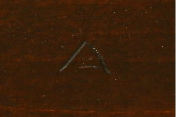 中古　美品　松本民芸家具　#91型　重厚感と品格を備えたキャプテンチェア　定価約13万円　(R-085449)