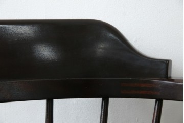 中古　美品　松本民芸家具　#91型　重厚感と品格を備えたキャプテンチェア　定価約13万円　(R-085449)