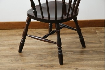 中古　美品　松本民芸家具　#91型　重厚感と品格を備えたキャプテンチェア　定価約13万円　(R-085449)