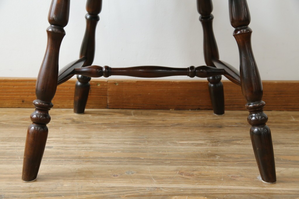 中古　美品　松本民芸家具　#91型　重厚感と品格を備えたキャプテンチェア　定価約13万円　(R-085449)