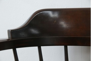 中古　美品　松本民芸家具　#91型　重厚感と品格を備えたキャプテンチェア　定価約13万円　(R-085449)