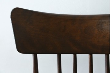 中古　美品　松本民芸家具　J型　くつろぎの時間にぴったりなロッキングチェア　定価約24万円　(R-085450)