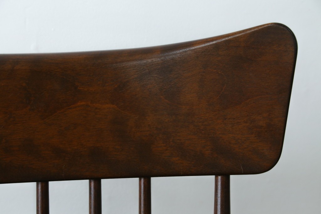 中古　美品　松本民芸家具　J型　くつろぎの時間にぴったりなロッキングチェア　定価約24万円　(R-085450)