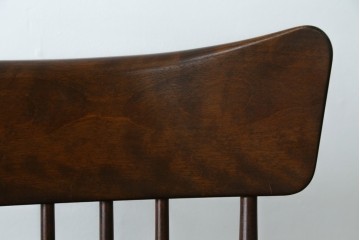 中古　美品　松本民芸家具　J型　くつろぎの時間にぴったりなロッキングチェア　定価約24万円　(R-085450)