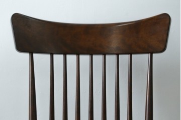 中古　美品　松本民芸家具　J型　くつろぎの時間にぴったりなロッキングチェア　定価約24万円　(R-085450)