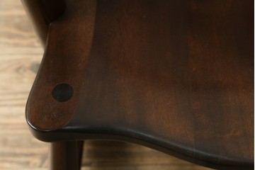 中古　美品　松本民芸家具　J型　くつろぎの時間にぴったりなロッキングチェア　定価約24万円　(R-085450)