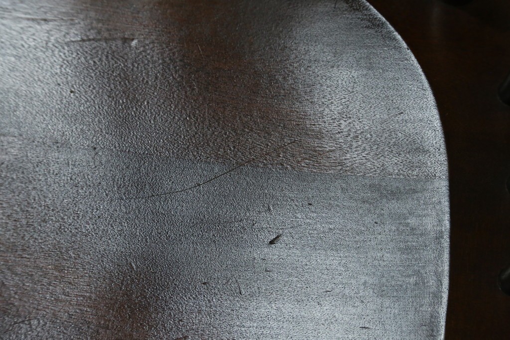 中古　美品　松本民芸家具　J型　くつろぎの時間にぴったりなロッキングチェア　定価約24万円　(R-085450)