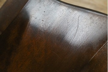 中古　美品　松本民芸家具　J型　くつろぎの時間にぴったりなロッキングチェア　定価約24万円　(R-085450)