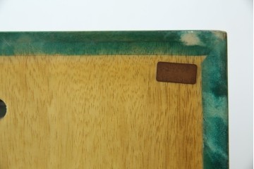 中古　美品!!　希少!!　イタリア高級家具　アルド・トゥーラ(ALDO TURA)　仔山羊革張り　独特の質感が際立つキャビネット　(R-085451)