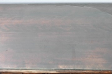 和製ヴィンテージ　松本民芸家具　クラシックな美を纏う重厚な佇まいのG型両袖机　定価約80万円相当　(R-085452)