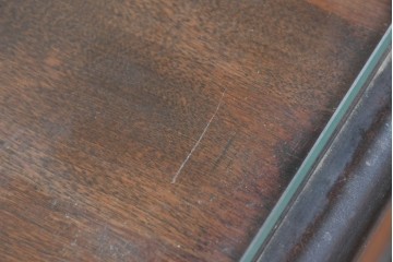 和製ヴィンテージ　松本民芸家具　クラシックな美を纏う重厚な佇まいのG型両袖机　定価約80万円相当　(R-085452)