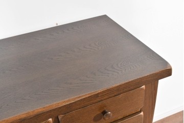 中古　超美品　KASHIWA(柏木工)　WILDERNESS(ウィルダネス)　ナラ材　温かみのある意匠のチェスト　定価約33万円相当　(R-085454)