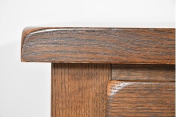 中古　超美品　KASHIWA(柏木工)　WILDERNESS(ウィルダネス)　ナラ材　温かみのある意匠のチェスト　定価約33万円相当　(R-085454)